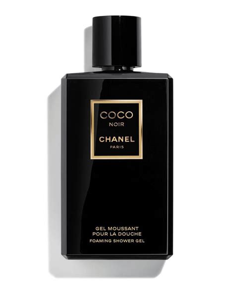 chanel coco noir shower gel